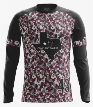 Texas State Buckets Alternate Dark Ls Jersey #7258218