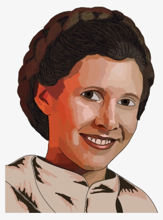 Carrie Fisher - Photoshop Illustration #7259984