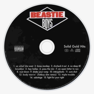 Beastie Boys Solid Gold Hits Cd Disc Image #7260116