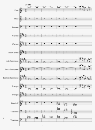 Epic Sax Guy For Marching Band Sheet Music 2 Of 18 #7261686