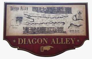 Diagon Alley Plaque Replica #7264111