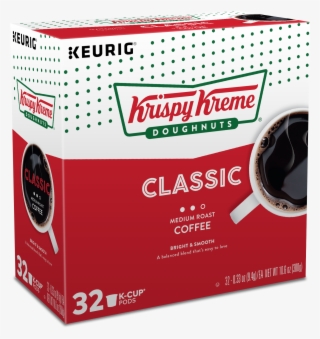 Krispy Kreme Doughnuts Classic, Coffee Keurig K-cup #7265875