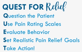 Pain Relief Goals #7269797