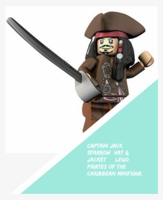 Captain Jack Sparrow Lego Pirates Of The Caribbean #7272599