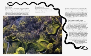 This Is A Trifold Pamphlet Design For The Great Serpent #7273777