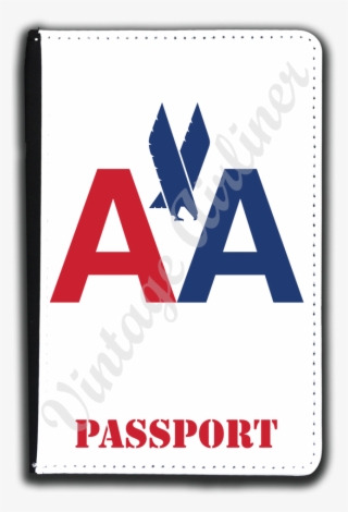 Aa 1968 Aa Logo Passport Case #7274693