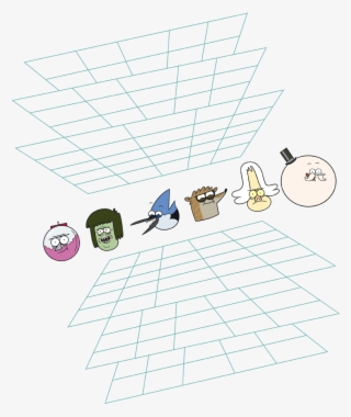 Regular Show Regular Grid Men's Tank #7274922