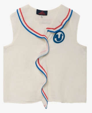 The Animals Observatory Kangaroo Kids Blouse Raw White #7276028