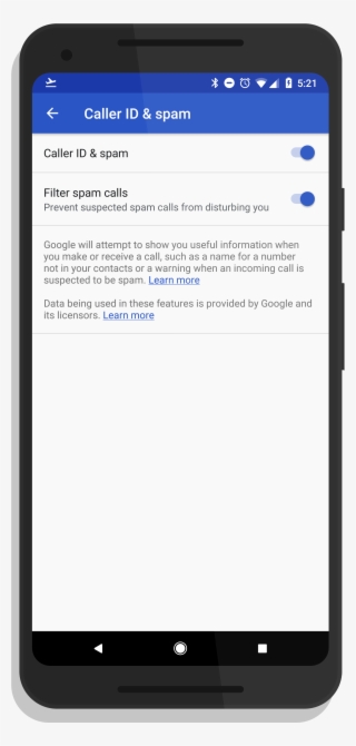 Spam Call Filtering To Voicemail In Google Phone #7277047