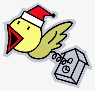 Vector Illustration Of Cuckoo Clock Chimes Time At #7277691