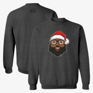 Black Santa Logo Sweater #7280318