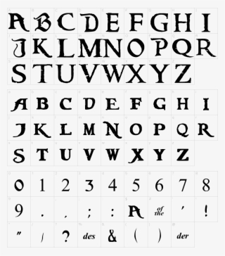 Caribbean Font #7281153