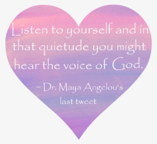 Maya Angelou's Last Tweet #7281610