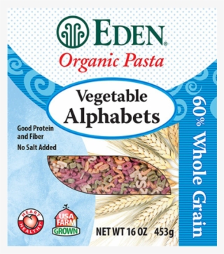 Eden, Sopa De Vegetales En Forma De Letras, 453 G #7282346