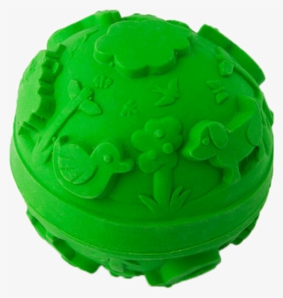 Ekologisk Boll I Naturgummi, Grön #7283009