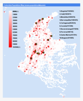 Colombia's Population Is Close To #7284902