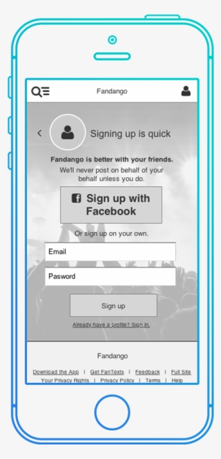 Sign Up Page #7287150