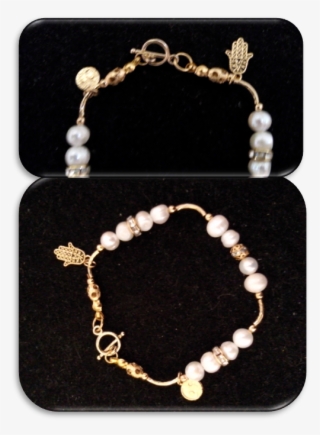 Pulsera Perlas De Río, Dijes, Separadores, Argollas, #7287537