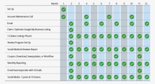 Basic Local Marketing Plan Calendar #7289481