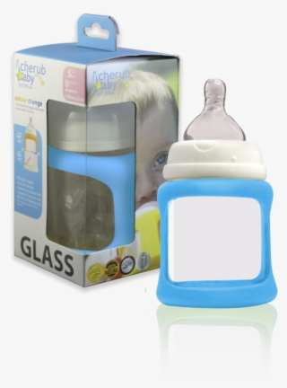 Cherub Glass Bottle With Colour Change Sleeve Wide #7292944
