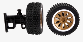 2 Front Wheels With Steering Axle For Carrera Rc Buggy, #7293597