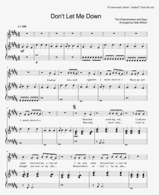 Don't Let Me Down #7295434