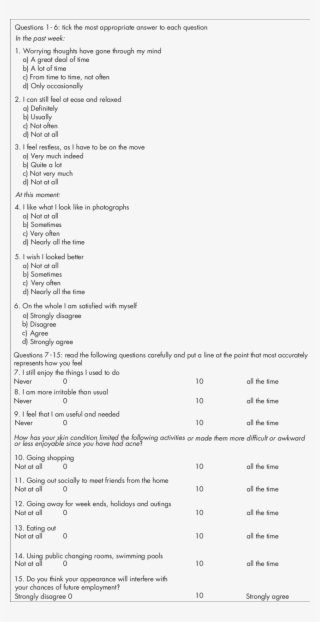 Apsea Assessment Of Psychological And Social Effects #7295673