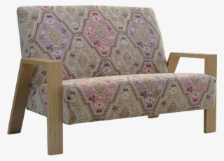Beautiful Looking 2 Seater With Wooden Arms Which You #7296682