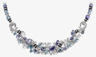 Necklace With Engraved Stones #7298225