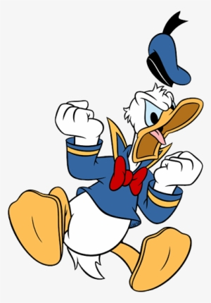 Beakly Donald Duck Yelling - Cartoon - Free Transparent PNG Download ...