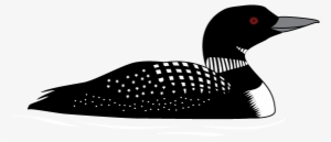 Vector Transparent Download Png Transparent Images - Loon Clipart Black And White #730298