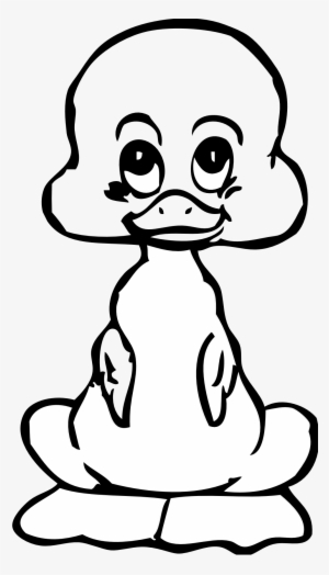 Daisy Duck Outline Clipart - Blind Duck Clip Art #730320