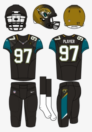 Jacksonville Jaguars Player Pride Name Number T-shirt - New York Jets Home Uniform #731205