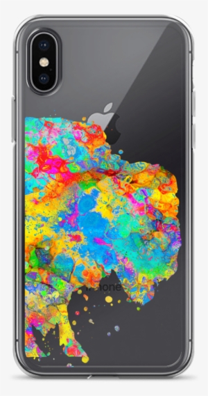 Watercolor Buffalo Clear Iphone Case - Mobile Phone Case #731652