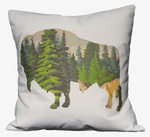 Paint By Number Buffalo - Cushion #731723