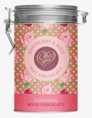 Hot Chocolate Raspberry Rose - Orange And Geranium Milk Hot Chocolate Flakes #732456