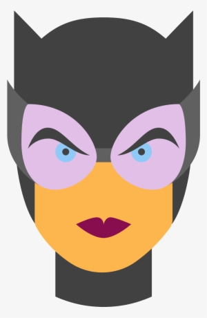 Catwoman Icon In Flat Style - Catwoman #732837