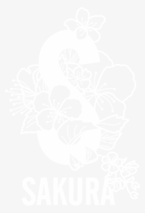 Sakura Logo Wht 03 #733498
