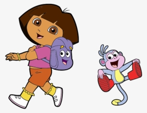 Png Royalty Free Download Bookbag Drawing Dora Character - Dora Clip Art #733753