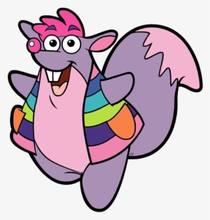 Dora Boots Png Clipart Transparent Download - Dora The Explorer Squirrel #734484