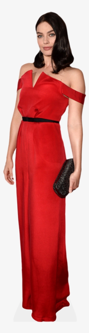 Margot Robbie Cardboard Cutout - Magda Butrym Sevilla Dress #736795