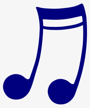 Blue Music Note Svg Clip Arts 492 X 594 Px #737621