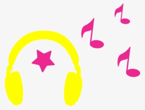 Ipod Clipart Headphone Music Note - Music Headphones Clipart #737669