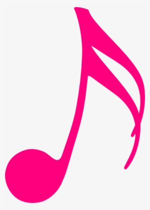 Pink Clipart Music Note - Pink Guitar Clip Art #737890