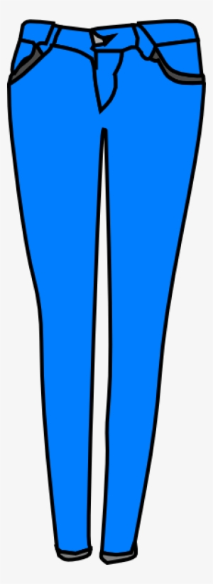 Jeans Clipart Transparent - Girl Jeans Clipart #738179