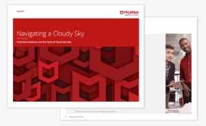 Cover Of Mcafee Navigating A Cloudy Sky Ebook Cover - Becoming A Project Manager By Amie Jane Leavitt #738280