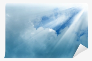Ray Of Light Passes Through The Cloudy Sky Wall Mural - Envelope #738331