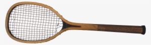 Antique Tennis Racket - Old Tennis Racket Png #738845
