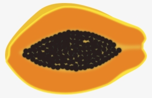 Halved View Clip Art At Clker Com - Papaya Png Vector #739085