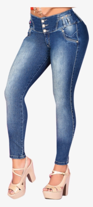 Light Wash 5 Pocket Mid Rise Jean, Magic - Pocket #739221